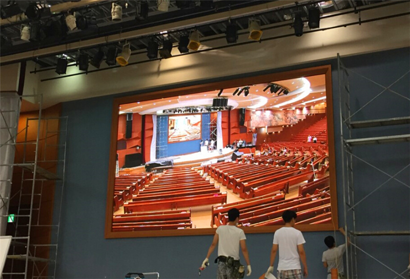 P4 512x512mm panel size LED Video wall Indoor for stages conference Music show