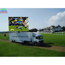 P6 Die Casting Cabinet 960x960mm Truck Trailer Top / Side Mobile Led Display Sign