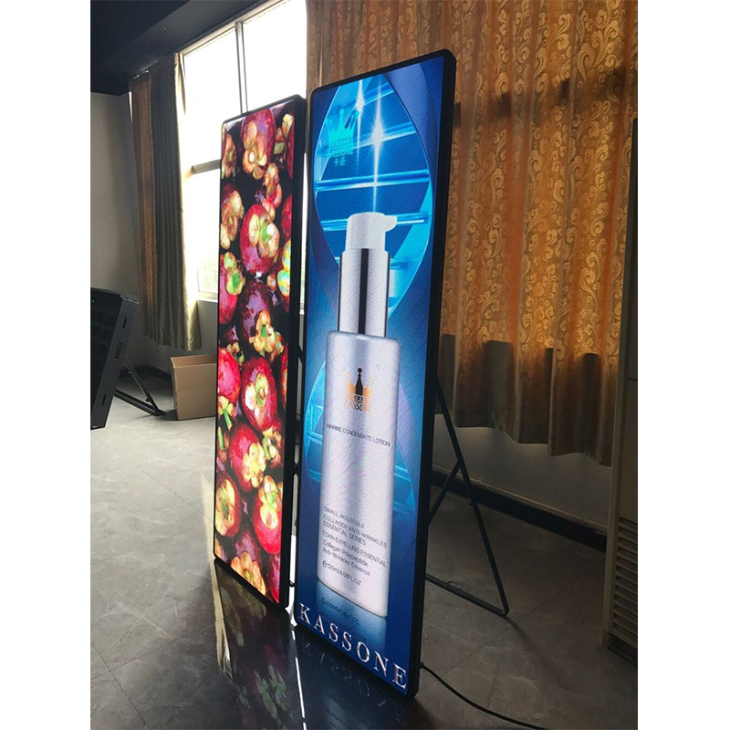 P2.57 Ads Poster Led Display Screen for Indoor Hotel Wedding Clothes Store Conference