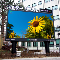 P5 Outdoor 960x960mm HD Advertising LED Display Large Digital Billboard for Pillars , Building Wall
