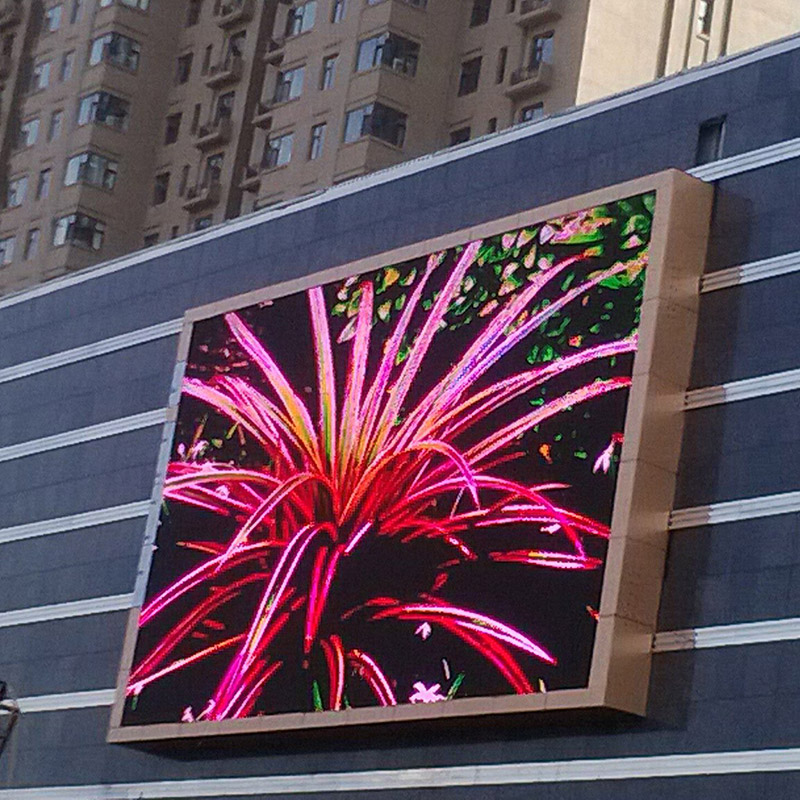P10 DIP Outdoor 960mmx960mm Advertising Screen Panel 7500 Nits Commercial LED Billboard Display 