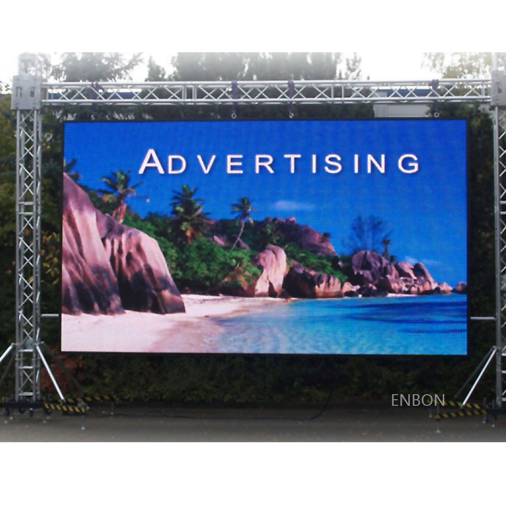 P8 Rental Outdoor Advertising LED Screen with 640x640mm Led Panel
