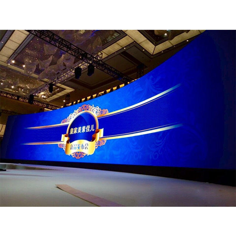 P3.91 Outdoor Indoor Curved Flexible Led Video Display for Rental Show ( 500*1000mm )