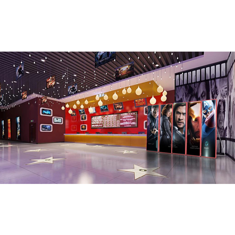 P Hd Mirror Led Display Poster Screens For Fashion Store Hotel