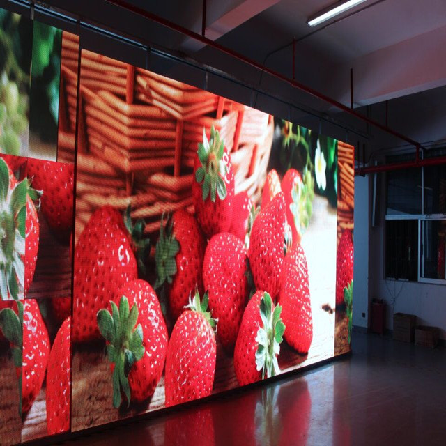 P4.0 Indoor SMD2121 HD Led Video Display Panel with Iron cabinet 1024*1024mm Factory price