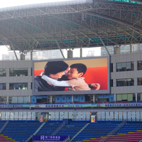 P16 1024mmx1024mm led scrolling message board led display outdoor led tv advertising screen billboard
