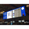 P7.62 timetable digital board , depature and arrival information led signage,flight status LED screen, commercial LED billboard for airport