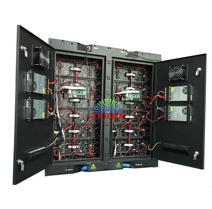 P4.0 Indoor SMD2121 HD Led Video Display Panel with Iron cabinet 1024*1024mm Factory price