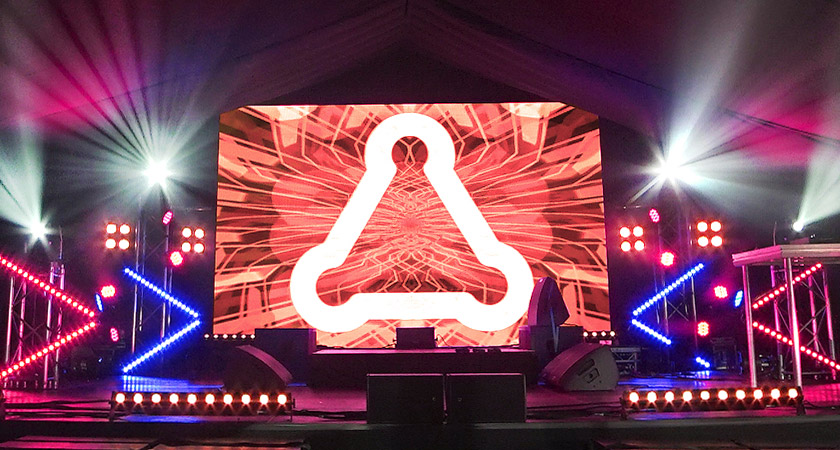P5.68 indoor led display for stage