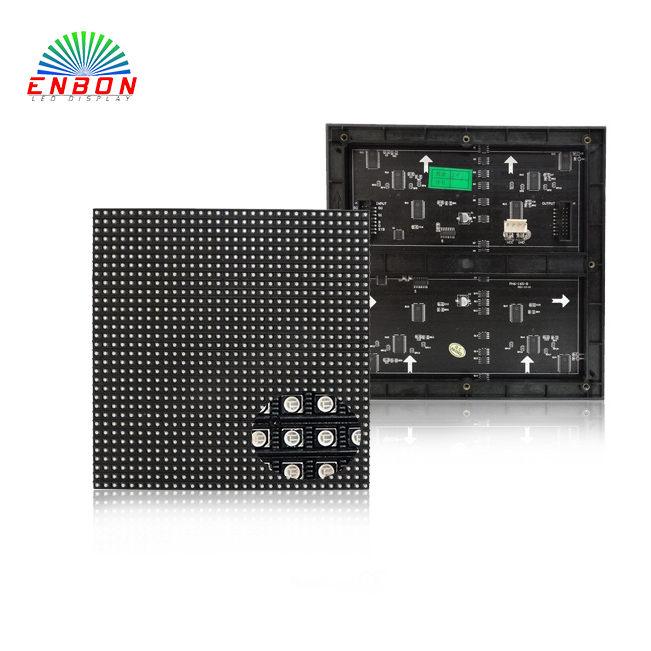 P6 SMD3528 RGB 192mmx192mm indoor LED display module with 1/8 , 1/16 scan for high refresh , high brightness led video wall