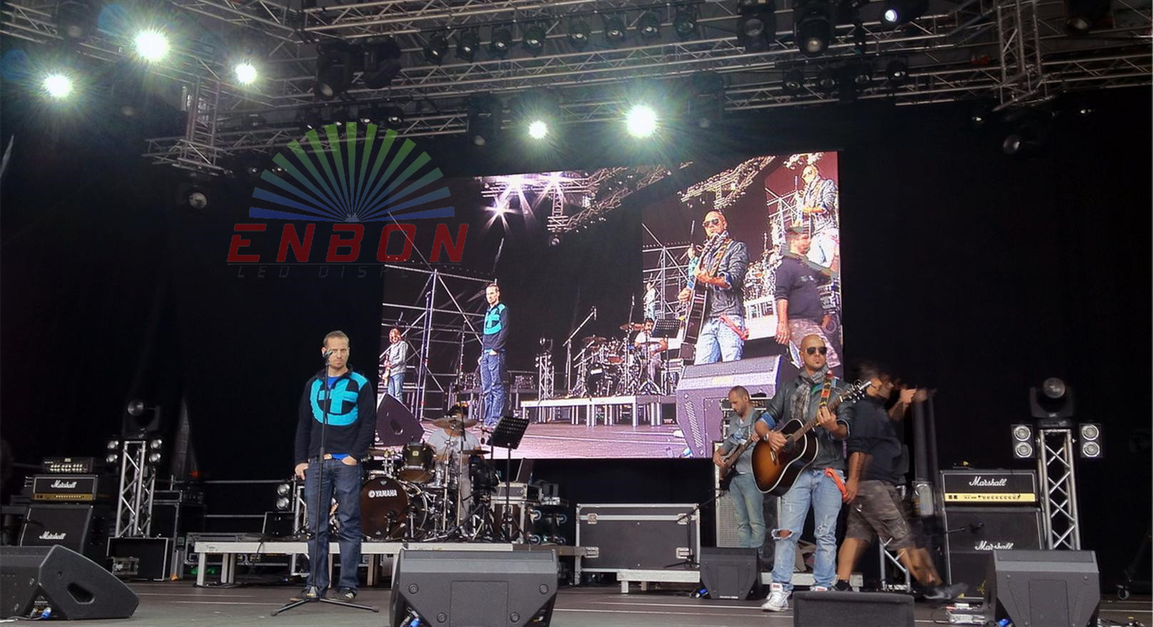 P6.25 music band show led display