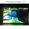  P6.25 Outdoor Low Price 500x500mm Led Panel Rental Display for Mobile