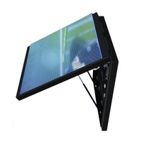 P10 Hydraulic Rod Device Front Open Lip Cabinet Front Service Customized Size Led Display for Outdoor Ads
